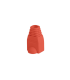 FUNDA PROTECTOR LANBERG CONECTOR RJ45 PACK 100 UDS ROJO