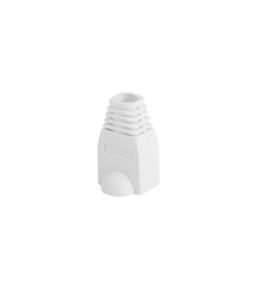 FUNDA PROTECTOR LANBERG CONECTOR RJ45 PACK 100 UDS BLANCO