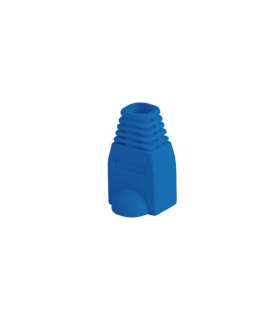 FUNDA PROTECTOR LANBERG CONECTOR RJ45 PACK 100 UDS AZUL