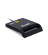 LECTOR DE TARJETAS EXTERNO TOOQ TQR 211B DNIE SIM USB C NEGRO