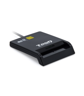 LECTOR DE TARJETAS EXTERNO TOOQ TQR 211B DNIE SIM USB C NEGRO