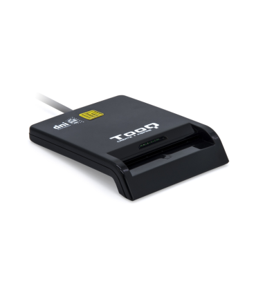 LECTOR DE TARJETAS EXTERNO TOOQ TQR 211B DNIE SIM USB C NEGRO