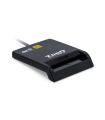 LECTOR DE TARJETAS EXTERNO TOOQ TQR-211B DNIE SIM USB-C NEGRO