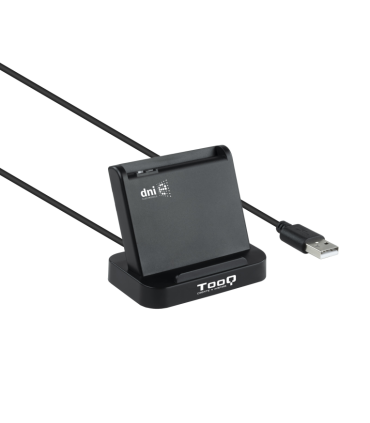 LECTOR DE TARJETAS EXTERNO TOOQ TQR 220B DNIE VISION USB 20 NEGRO