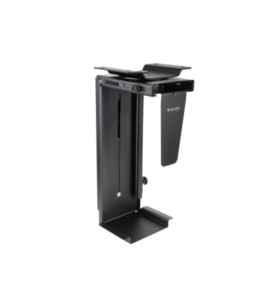 SOPORTE PARA CPU TOOQ ESCRITORIO PARED NEGRO