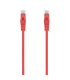 CABLE RED AISENS LATIGUILLO RJ45 LSZH CAT6A UTP AWG24 30CM ROJO