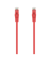 CABLE RED AISENS LATIGUILLO RJ45 LSZH CAT.6A UTP AWG24 0.5M ROJO