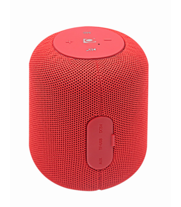 ALTAVOZ PORTATIL GEMBIRD 5W BLUETOOTH CON MICRO ROJO