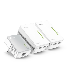 POWERLINE WIFI TP LINK AV600 KIT 3UDS 2 PORT