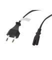 CABLE LANBERG DE ALIMENTACION OCHO CEE 7/16 A IEC320 C7  NEGRO 3M