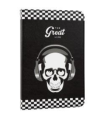 FUNDA TABLET E-VITTA STAND 2P SKULL GREAT LIFE 10,1"