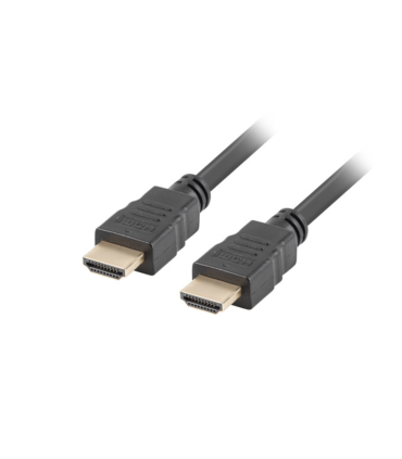 CABLE HDMI LANBERG MACHO MACHO V14 ALTA VELOCIDAD 1M NEGRO