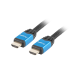 CABLE HDMI LANBERG MACHO MACHO V20 CU 4K PREMIUM 1M NEGRO