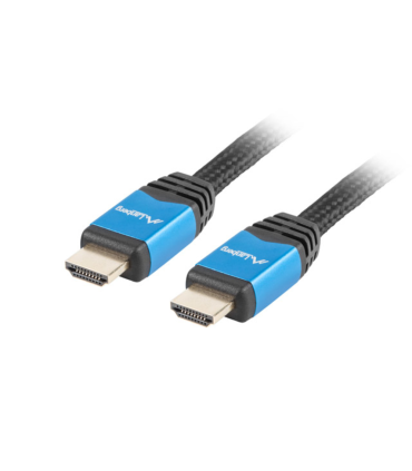 CABLE HDMI LANBERG MACHO MACHO V20 CU 4K PREMIUM 1M NEGRO