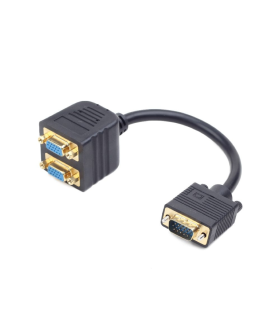 CABLE MONITOR GEMBIRD SPLITTER VGA 02M