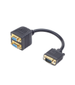 CABLE MONITOR GEMBIRD SPLITTER VGA 0,2M
