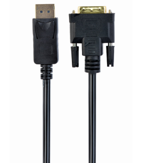 CABLE ADAPTADOR GEMBIRD DISPLAYPORT MACHO A DVI MACHO 18M