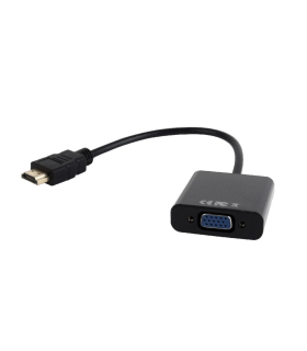 ADAPTADOR GEMBIRD HDMI A VGA HEMBRA CON 35MM AUDIO 020M