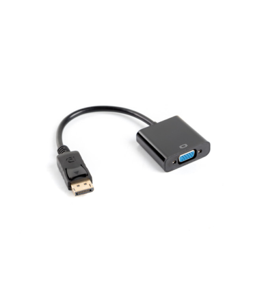 ADAPTADOR LANBERG DISPLAYPORT 11 A VGA 20CM NEGRO