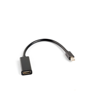 ADATADOR LANBERG MINIDISPLAYPORT MACHO HDMI HEMBRA 20CM NEGRO