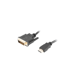 CABLE HDMI LANBERG MACHO DVI MACHO 241 18M DUAL LINK GOLD 4K