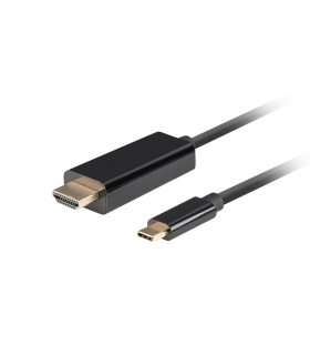 CABLE USB C A HDMI LANBERG MACHO MACHO 4K 60HZ 3M NEGRO