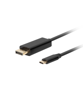 CABLE USB C A DISPLAYPORT LANBERG MACHO MACHO 10M 4K 60HZ NEGRO