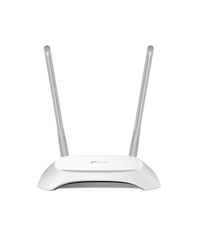 ROUTER TP LINK N300 4 PORT 10 100 2 ANTENAS ISP