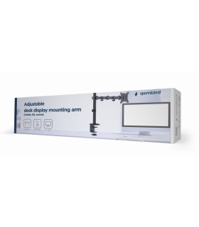 ADJUSTABLE DESK DISPLAY MOUNTING ARM ROTATE TILT SWIVEL 17 32 UP TO 9 KG