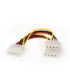 CABLE INTERNO GEMBIRD MOLEX 4 PIN 1x MACHO 2x HEMBRA