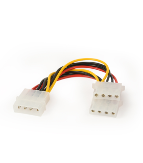 CABLE INTERNO GEMBIRD MOLEX 4 PIN 1x MACHO 2x HEMBRA