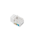 CONECTOR KEYSTONE LANBERG CAT6 UTP RJ45 90 GRADOS