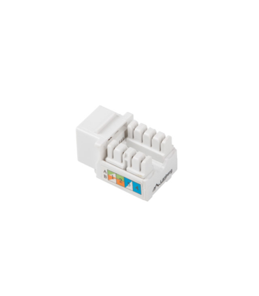 CONECTOR KEYSTONE LANBERG CAT6 UTP RJ45 90 GRADOS