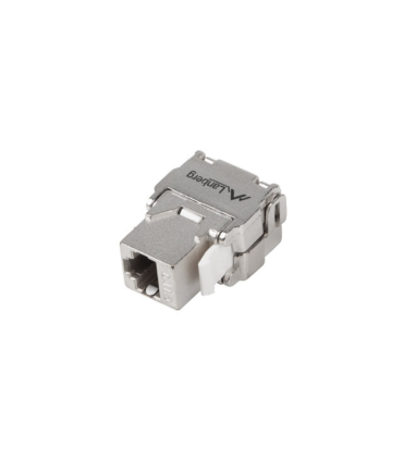 CONECTOR KEYSTONE LANBERG RJ45 CAT6A FTP 180 TOOL LESS