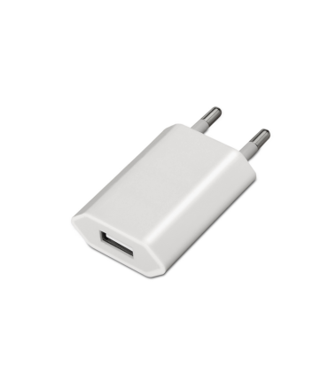 MINI CARGADOR AISENS USB 5V 1A BLANCO