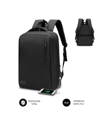 MOCHILA SUBBLIM CITY BACKPACK 156 BLACK