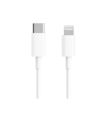 CABLE XIAOMI USB C A LIGHTNING MFI 18W BLANCO 1M