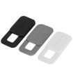 Tapas deslizantes para webcam Targus Spy Guard AWH025GL, pack de 3 (negra, gris y blanca), adhesivas