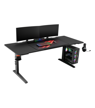 MESA GAMING GENESIS HOLM MODULAR 180 RGB NEGRO 180X75 CM