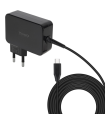 CARGADOR TOOQ PORTATIL GAN USB-C PD 100W NEGRO