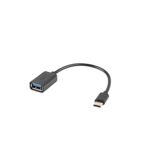ADAPTADOR LANBERG OTG USB CM A USB A 20 H 15 CM NEGRO