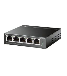 SWITCH TP LINK PROFESSIONAL 5 PORT GIGABIT EASY SMART 4 PORT POE