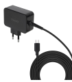 CARGADOR TOOQ PORTATIL GAN USB-C PD 45W NEGRO
