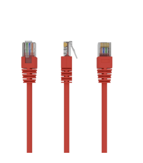CABLE RED GEMBIRD UTP CAT5E 1M ROJO