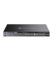 OMADA 24-PORT GIGABIT STACKABLE L3 MANAGED POE+ SWITCH WITH 4 10G SLOTS