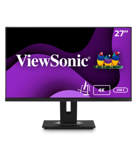 MONITOR VIEWSONIC 27 UHD IPS HDMI DP INOUT USB C RJ45 USB MULTI ERGO PIVOT