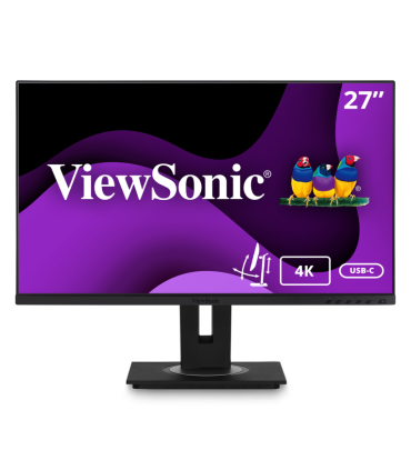MONITOR VIEWSONIC 27 UHD IPS HDMI DP INOUT USB C RJ45 USB MULTI ERGO PIVOT