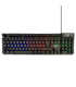 TECLADO GAMING EWENT PT USB RETROILUMINADO MEMBRANA NEGRO