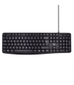 TECLADO EWENT QUERTY PORTUGUES ESCRITURA SILENCIOSA USB NEGRO