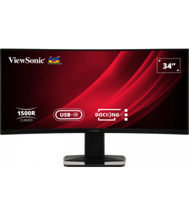 MONITOR VIEWSONIC 34 QHD CURVO HDMI DP 65W USB C USB RJ45 MULTI AJUSALTURA
